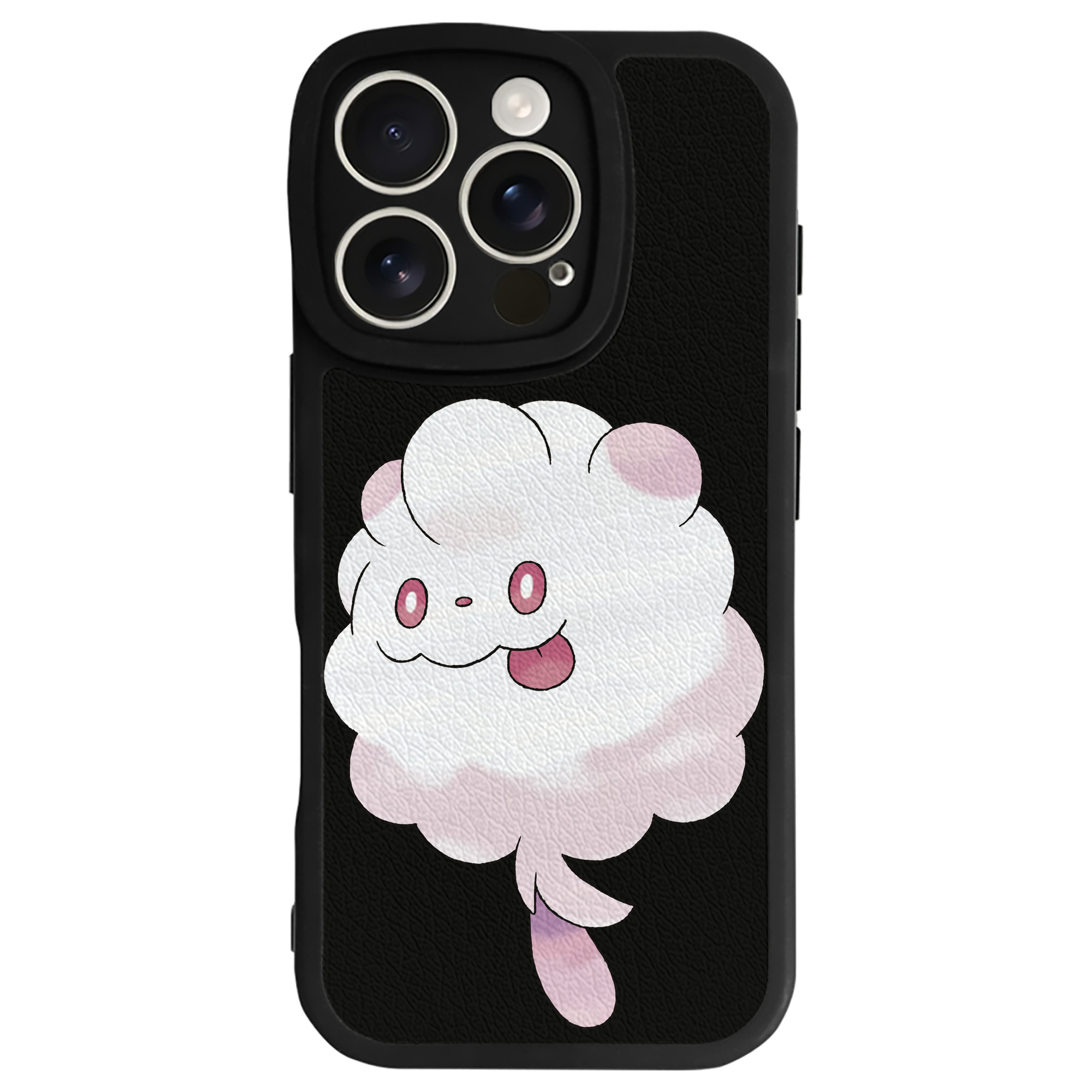 （画像用） ポケットモンスター Pokémon 【iPhone 16シリーズ対応】シリコンスマホケース（レザー調） 材質：シリコン